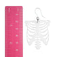 Exaggerated Skeleton Ribs Dangles