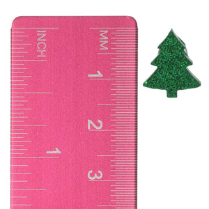 Christmas Tree Studs Hypoallergenic Earrings for Sensitive Ears Made with Plastic Posts