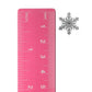 Snowflake Studs Hypoallergenic Earrings for Sensitive Ears Made with Plastic Posts