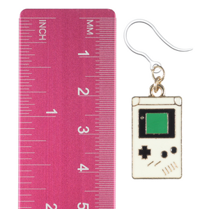 Game Console Dangles Hypoallergenic Earrings for Sensitive Ears Made with Plastic Posts