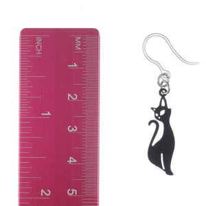 Cat Dangles Hypoallergenic Earrings for Sensitive Ears with Plastic Posts