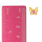 Glassy Butterfly Studs Hypoallergenic Earrings for Sensitive Ears with Plastic Posts