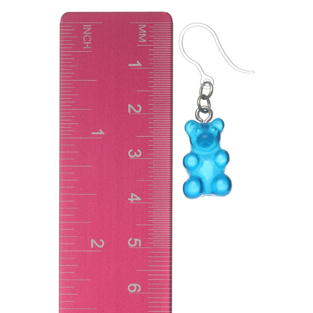 Dangle Earrings Sensitive Earrings For Toddlers Gummy Bear Drop