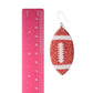 Glitter Football Dangles