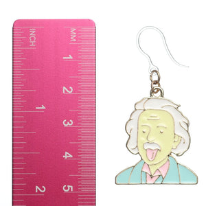 Einstein Dangles Hypoallergenic Earrings for Sensitive Ears Made with Plastic Posts