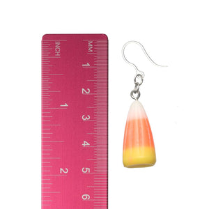 Candy Corn Dangles Hypoallergenic Earrings for Sensitive Ears Made with Plastic Posts