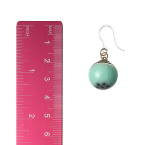 Boba Tea Ball Dangles Hypoallergenic Earrings for Sensitive Ears Made with Plastic Posts