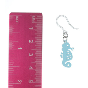 Seahorse Dangles Hypoallergenic Earrings for Sensitive Ears Made with Plastic Posts