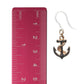 Anchor Dangles Hypoallergenic Earrings for Sensitive Ears Made with Plastic Posts