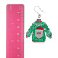Glittery Christmas Sweater Dangles