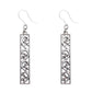 Intricate Metallic Drop Earrings Dangles