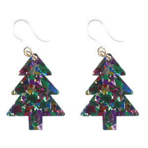Confetti Tree Earrings (Dangles)