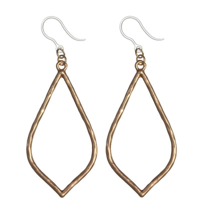 Hammered Minimalist Dangles