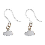 Tiny Cloud Earrings (Dangles)