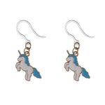 Unicorn Earrings (Dangles) - blue