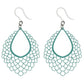Water Droplet Dangles Hypoallergenic Earrings for Sensitive Ears Made with Plastic Hooks
