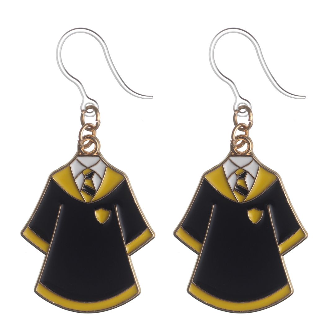 Wizard Robe Earrings (Dangles) - yellow