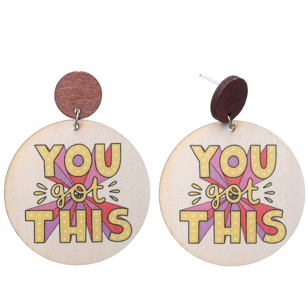 You Got This Earrings (Dangles)