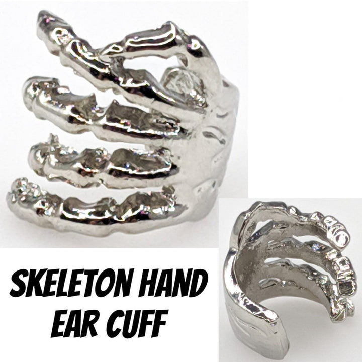 Skeleton Hand Ear Cuff Earring