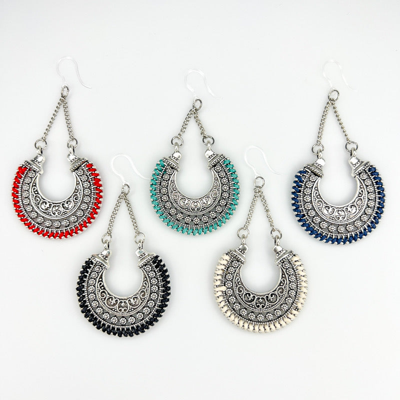 Rodeo Queen Earrings (Dangles) - all colors