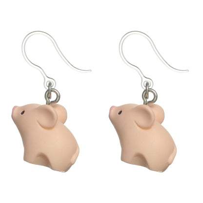 Cutesy Pig Earrings (Dangles)
