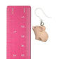 Cutesy Pig Earrings (Dangles) - size