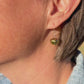 Festive Jingle Bell Dangles Hypoallergenic Earrings for Sensitive Ears Made with Plastic Posts
