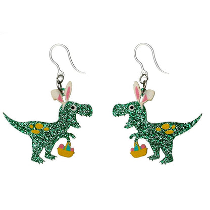 Exaggerated T-Rex Easter Easter (Dangles)