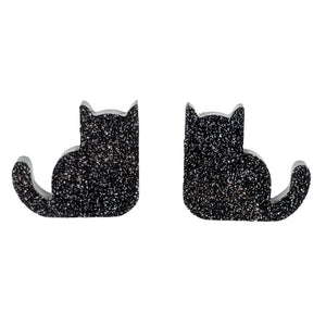 Sitting Cat Earrings (Studs)