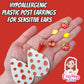 Iced Tea Dangles Hypoallergenic Earrings for Sensitive Ears Made with Plastic Posts