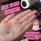 Hair Tools Dangles Hypoallergenic Earrings for Sensitive Ears Made with Plastic Posts