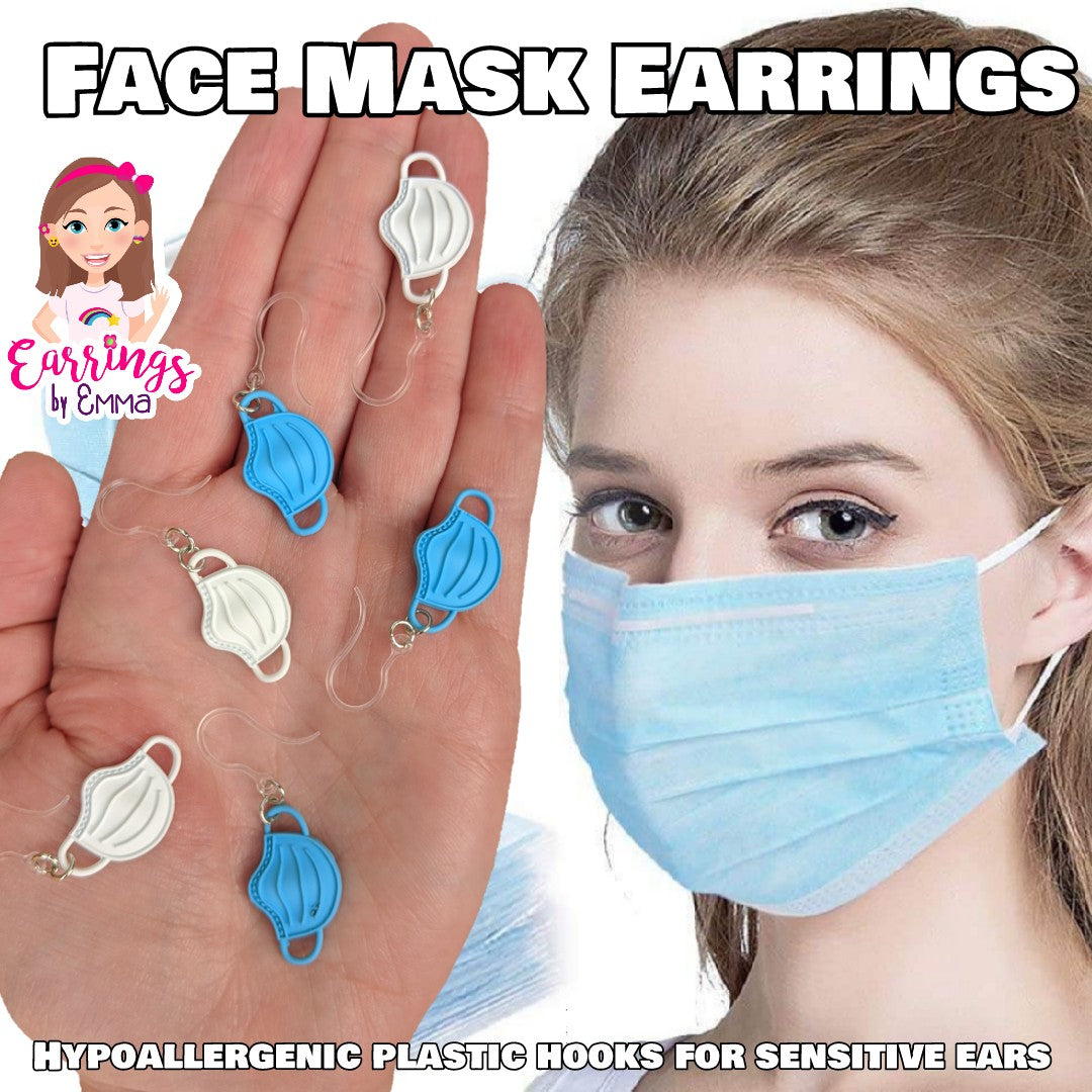 Face Mask Earrings (Dangles)