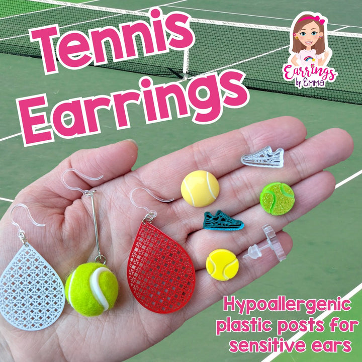 Various tennis earrings