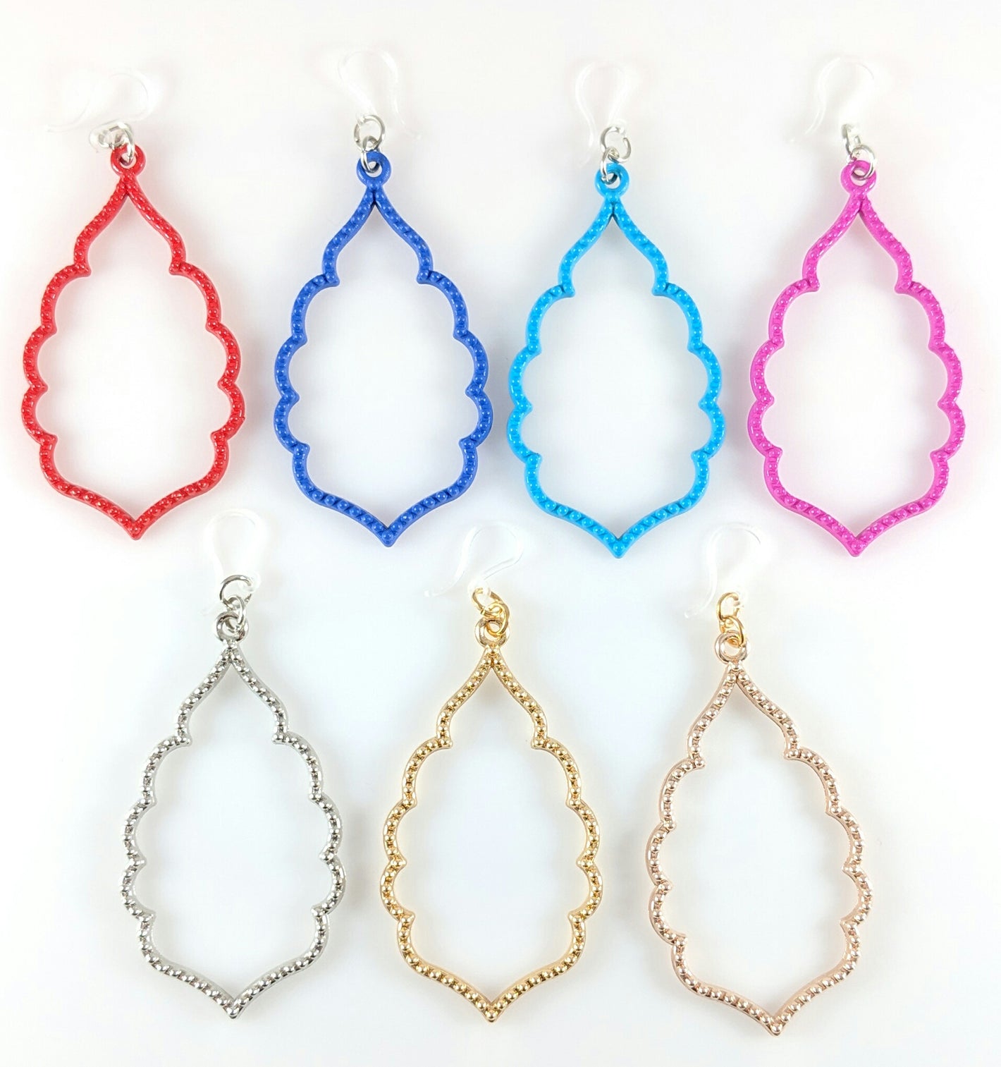 Bubble Chandelier Earrings (Dangles) - various colors