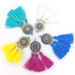 Bohemian Sun Tassels Earrings (Dangles) - various colors