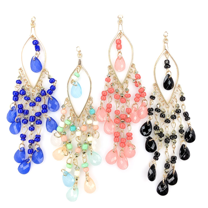 Bohemian Crystal Earrings (Dangles) - all colors