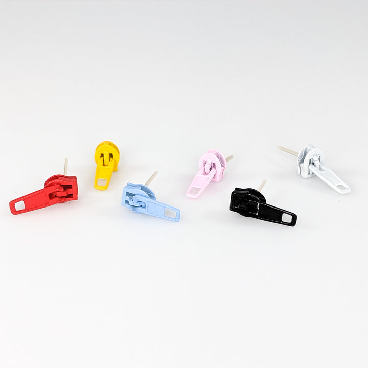 Zipper Earrings (Studs) - All Colors