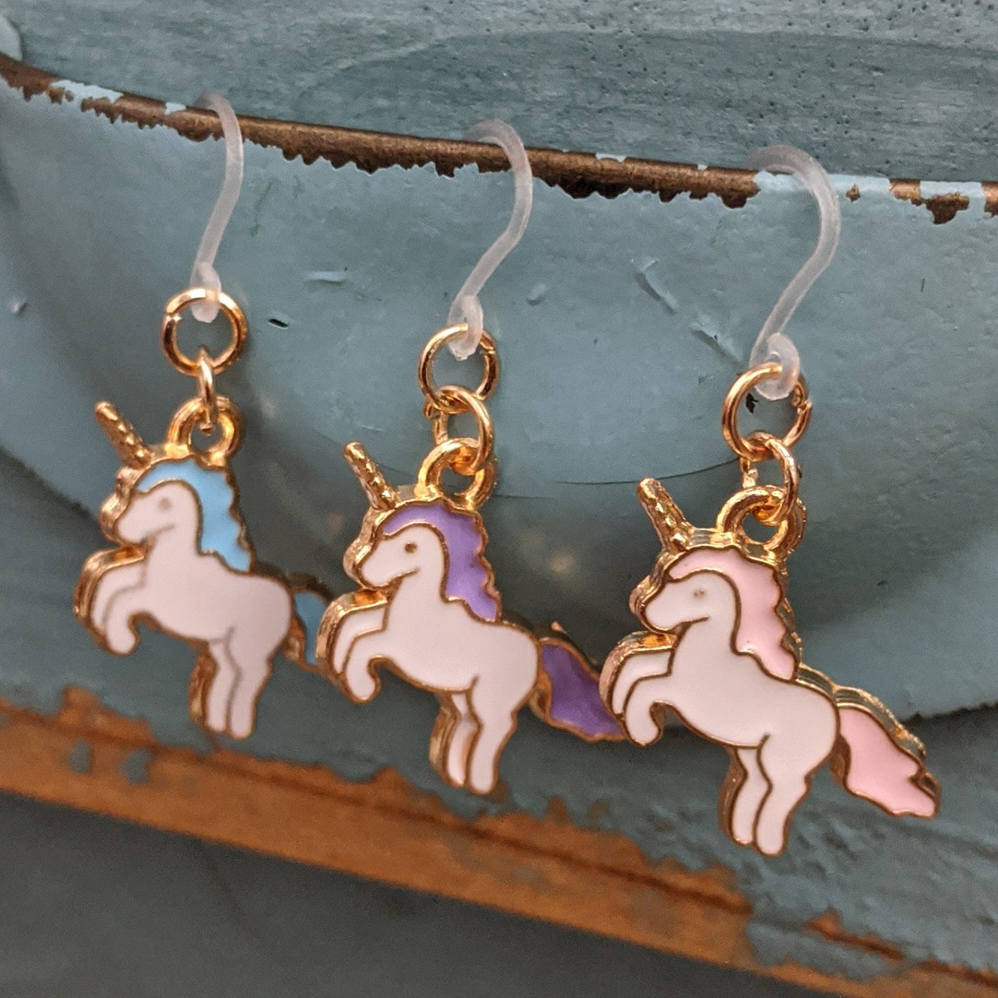 Unicorn Earrings (Dangles) - all colors