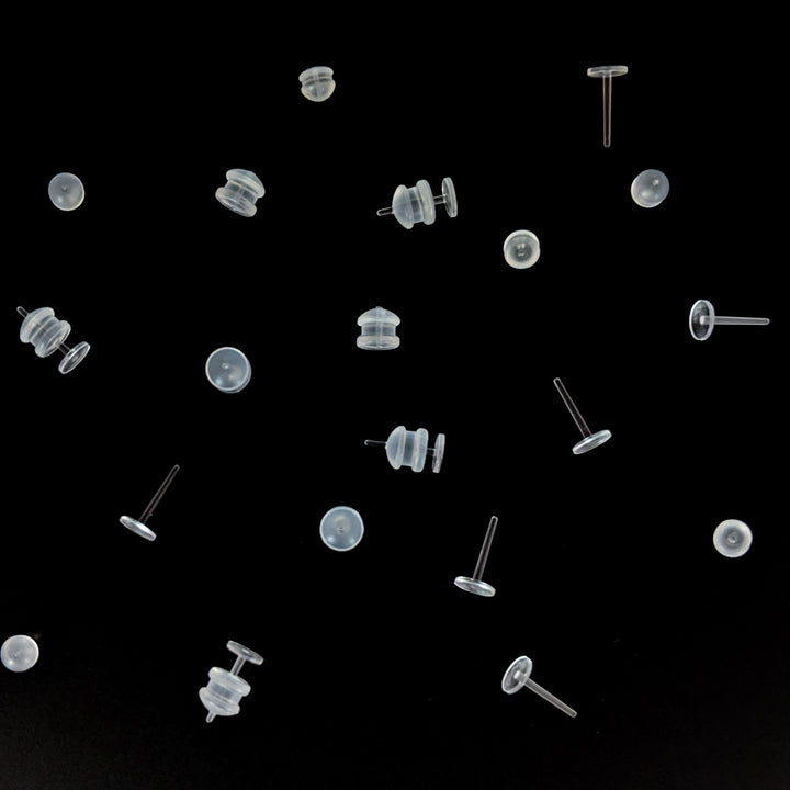 Panda Earrings (Studs) - hypoallergenic plastic posts