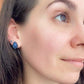 Teardrop Faux Druzy Earrings (Studs) - happy customer