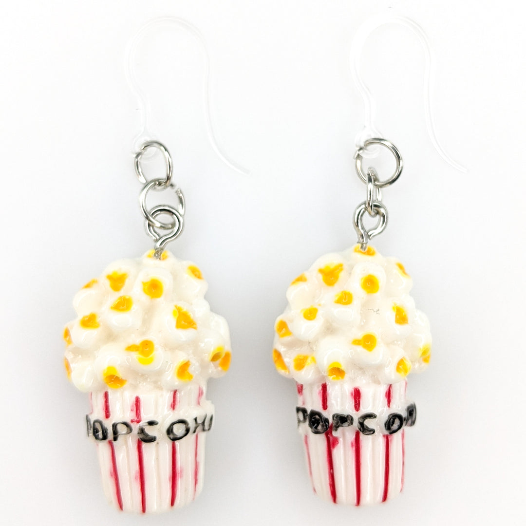 Popcorn Earrings (Dangles) - various colors