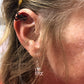 Bicycle Studs Hypoallergenic Earrings for Sensitive Ears Made with Plastic Posts