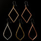 Hammered Minimalist Earrings (Dangles) - all colors and styles