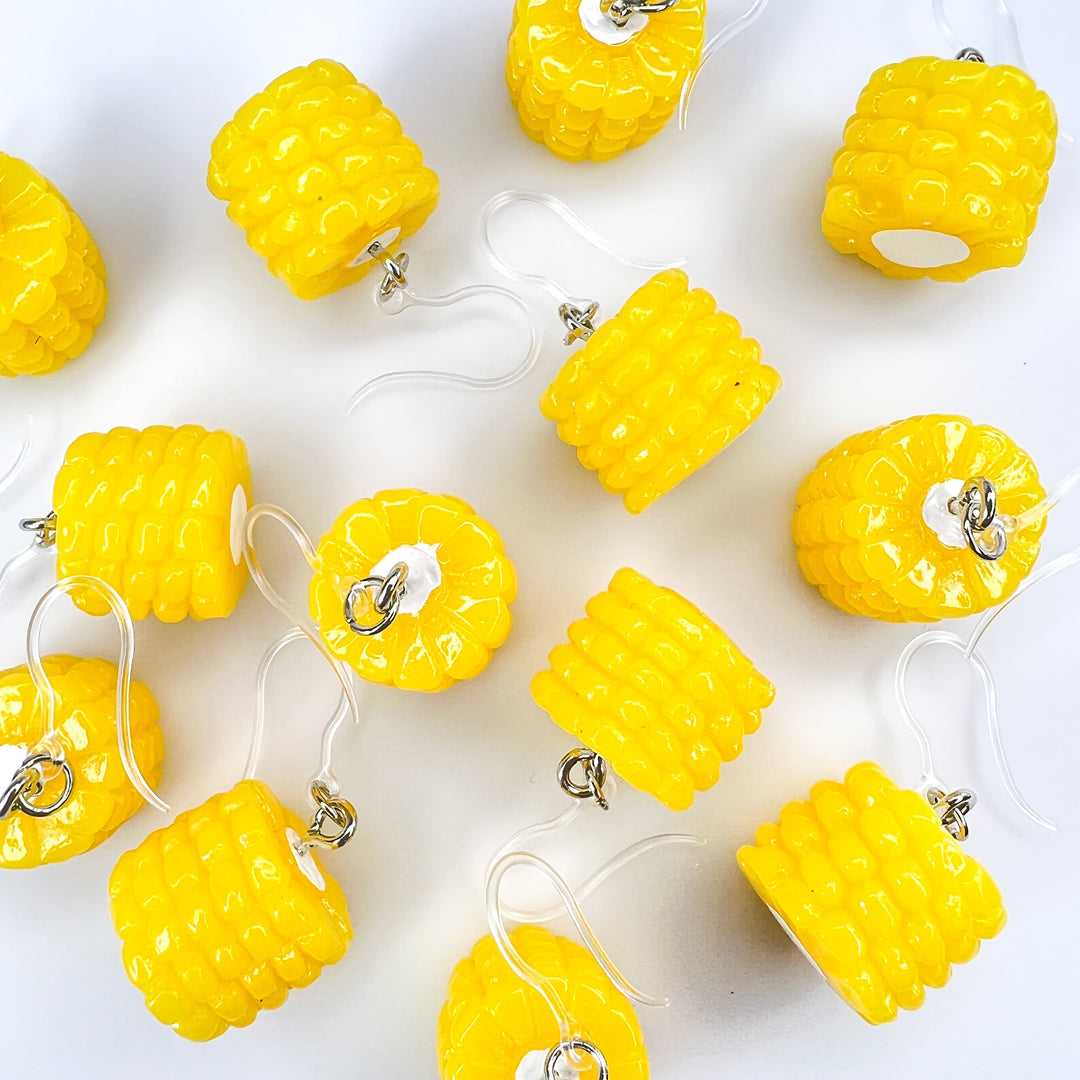 Corn Cob Earrings (Dangles)