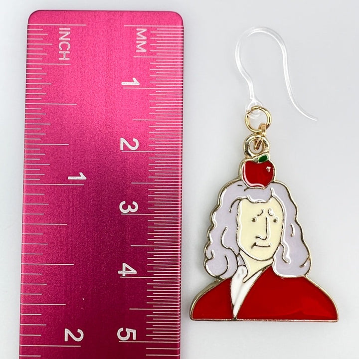 Isaac Newton Dangles Hypoallergenic Earrings for Sensitive Ears Made with Plastic Posts