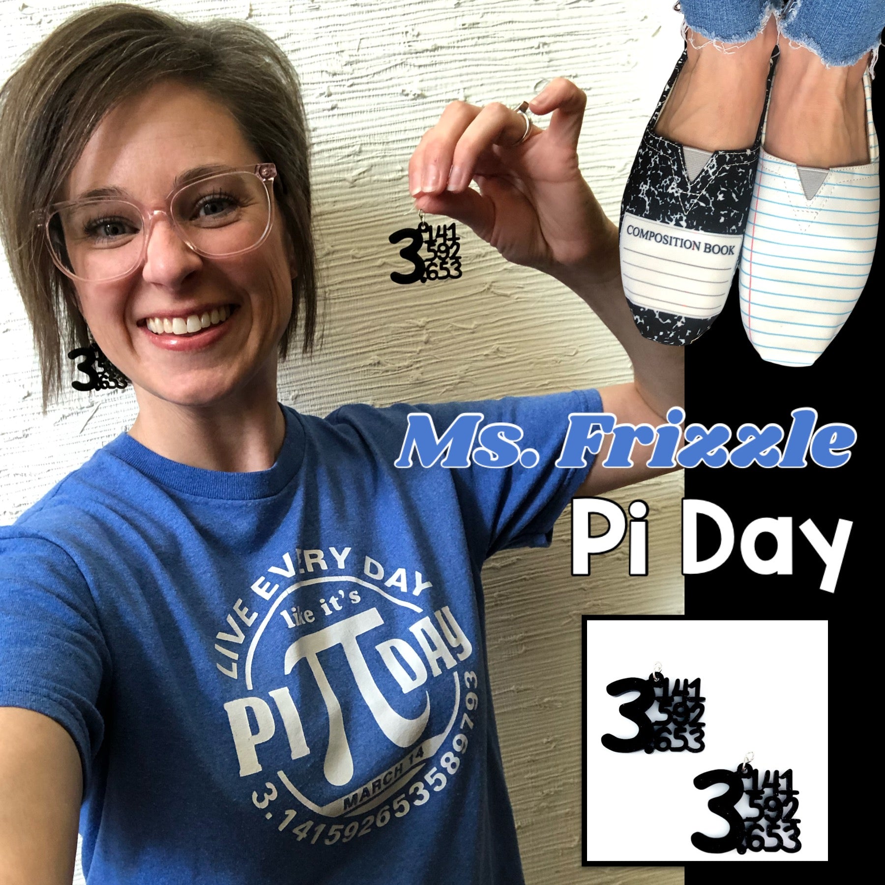 Buy Pi Gifts for Math Teachers Earrings Women Symbol Pi Day Earrings  Science Jewelry Online at desertcartTunisia