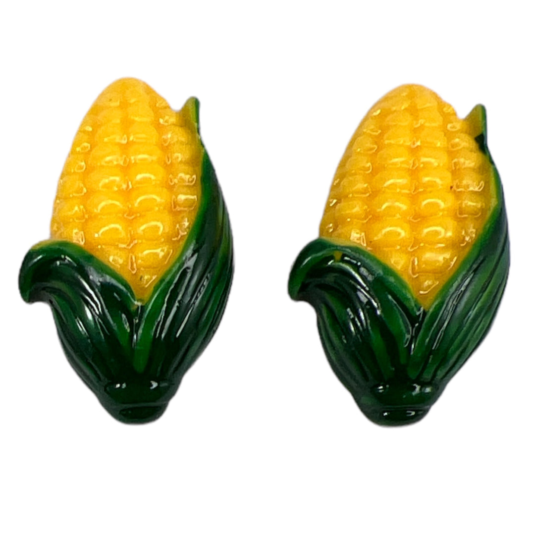 Exaggerated Corn Earrings (Studs)