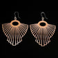 Large Flying Pendant Earrings (Dangles) - rose gold