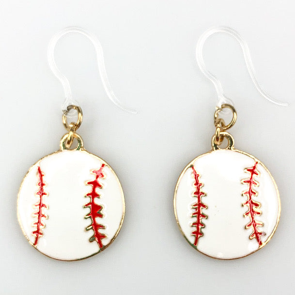 Baseball Earrings (Dangles)