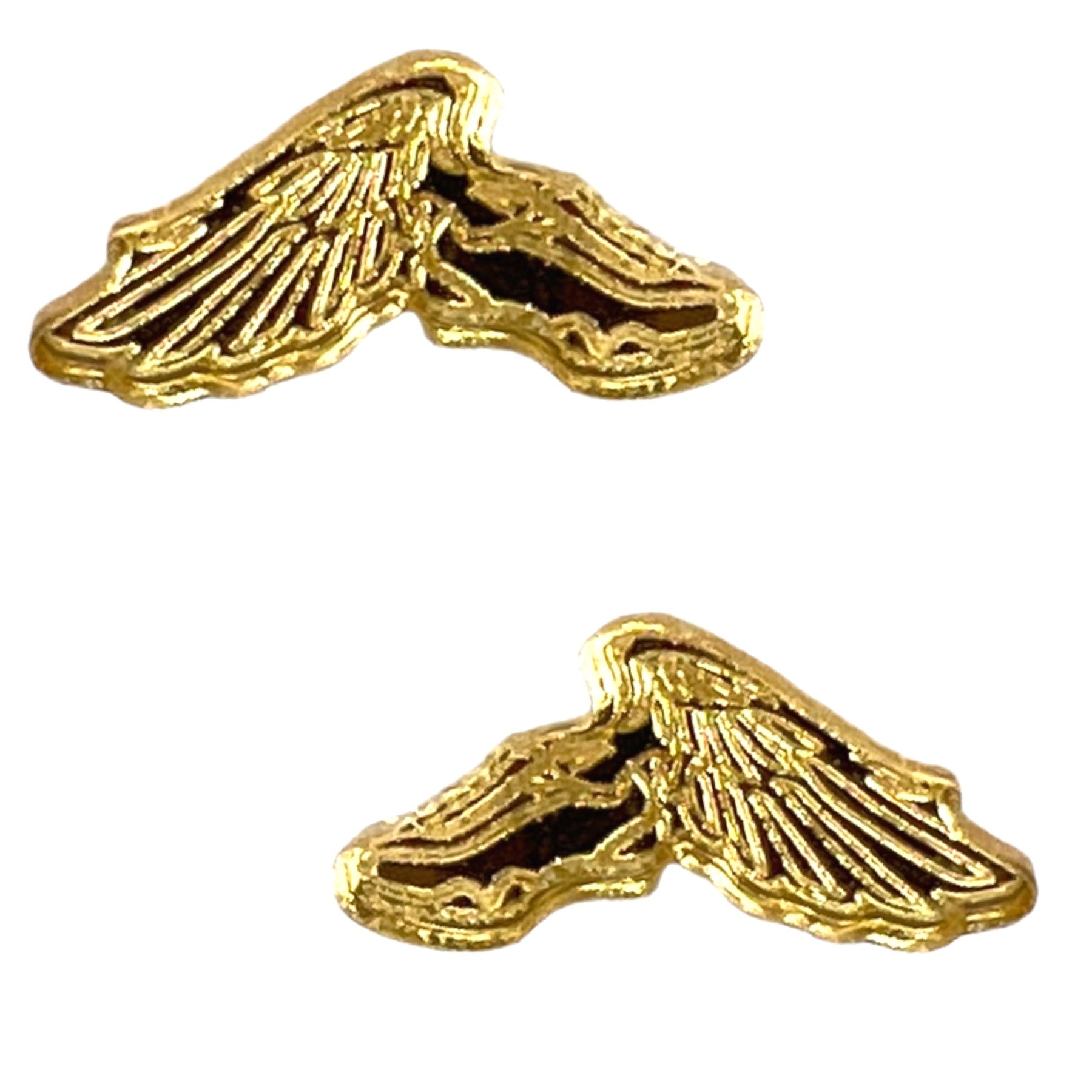 Track Shoe Earrings (Studs) - gold
